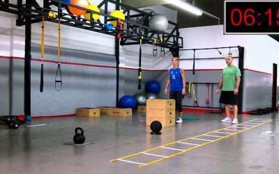Entrenamiento Inteligente: Circuito Intermitente, 6 estaciones 10¨x20¨x30´