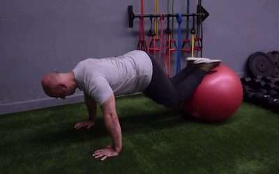 Entrenamiento Inteligente: Core Anti-Extensión/Pike rodillas flexionadas