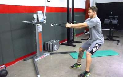 Entrenamiento Inteligente: Remo Horizontal Parado a Un Brazo con polea