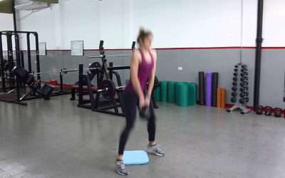 Entrenamiento de la Fuerza Explosiva: saltos con Kettlebell