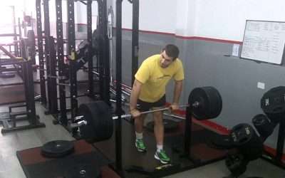 Entrenamiento de potencia: Cargadas de potencia colgantes 140k, Rugby