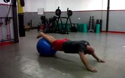 Entrenamiento del Core: pike y roll-out en FitBall