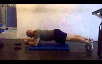 Entrenamiento del core o núcleo: variantes de planchas