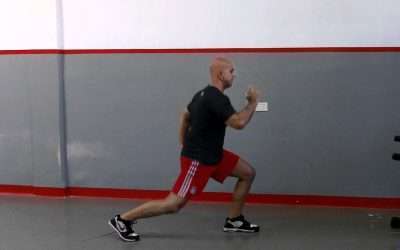 Entrenamiento metabólico:saltos en split-