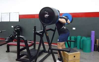 Sentadilla de Cajón/Box Squat