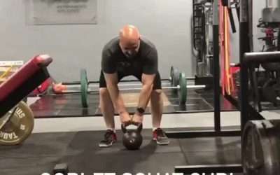 @arielcouceirogo0 Sentadilla de Copa + Curl: una alternativa diferente para trab…