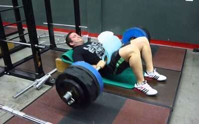 Empuje de Cadera con Barra/Barbell Hip Thrust