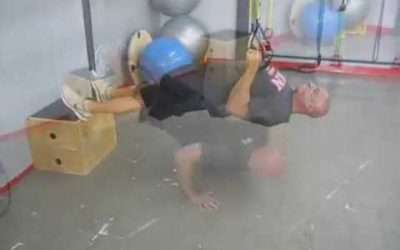 Entrenamiento con el peso corporal: Test Comparativo Remo Invertido con TRX/Push-Up pies elevados