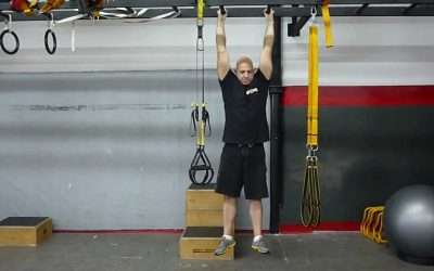 Entrenamiento de Fuerza: Dominadas Tácticas (vista frontal)