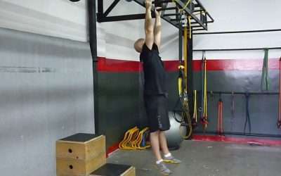 Entrenamiento de Fuerza: Dominadas Tácticas (vista lateral)