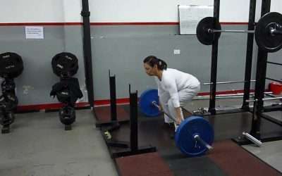 Entrenamiento de Fuerza: Raquel haciendo Despegue
